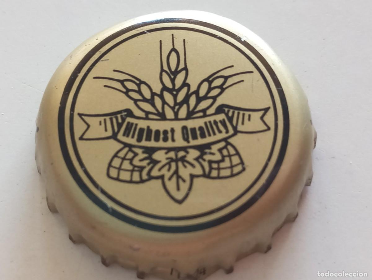 Coleccionismo de cervezas: Chapa USA, tap&oacute;n corona de la cerveza de EE.UU. HIGHEST QUALITY (The Pabst Brewing)