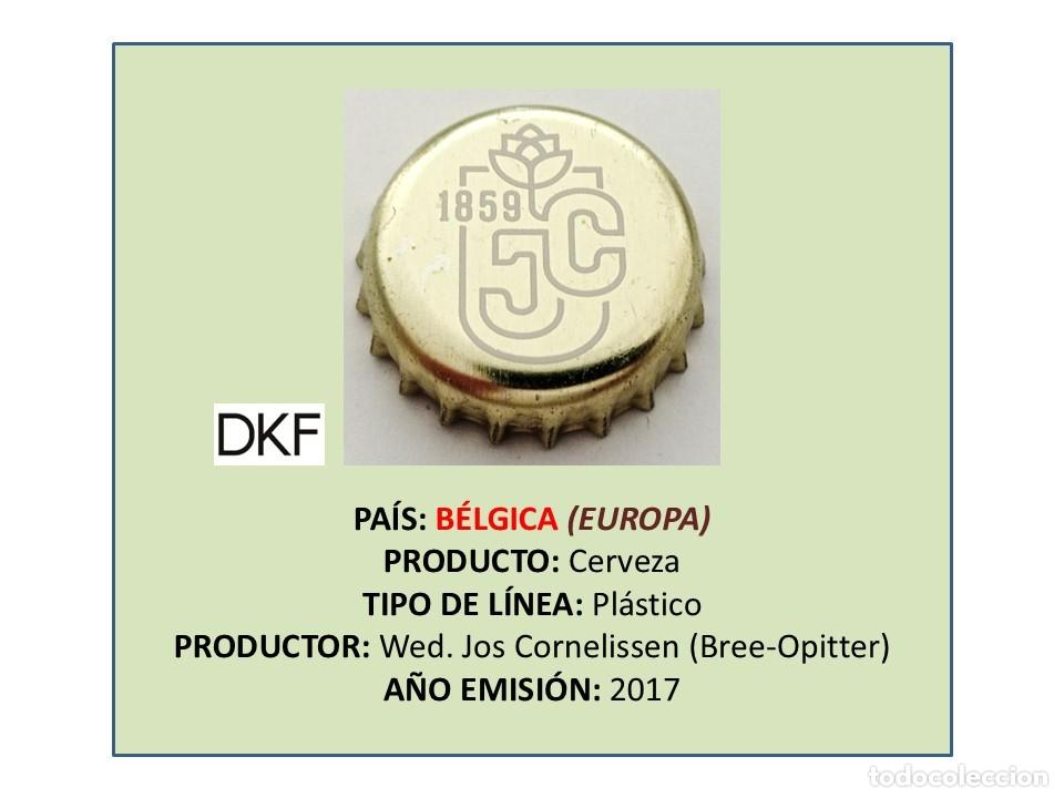 Coleccionismo de cervezas: TAPON CORONA CAPSULA CHAPA CERVEZA JOS CORNELISSEN (B&Eacute;LGICA)