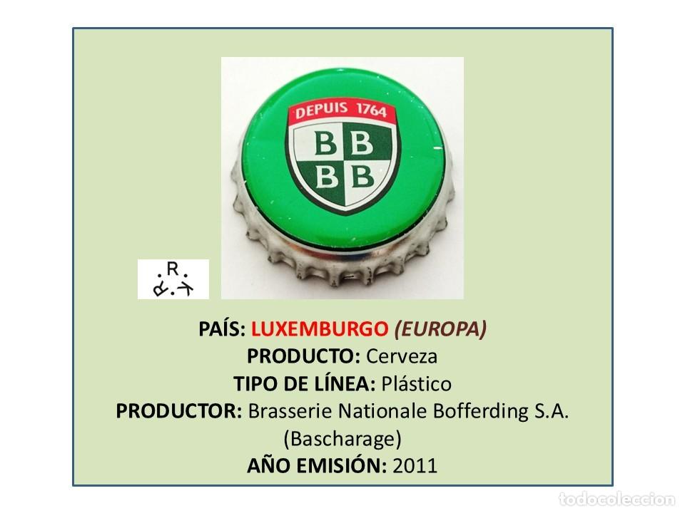 Coleccionismo de cervezas: TAPON CORONA CAPSULA CHAPA CERVEZA BOFFERDING (LUXEMBURGO)