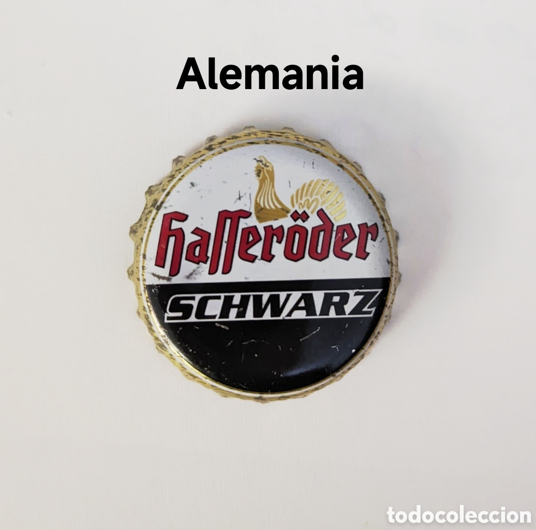 Coleccionismo de cervezas: Chapa tap&oacute;n corona de Alemania