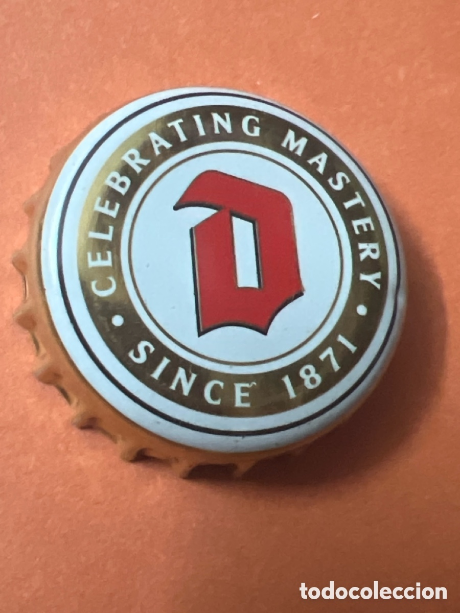 Coleccionismo de cervezas: J101. CHAP&Oacute;N CERVEZA - D celebrating mastery since 1871 - B&eacute;lgica