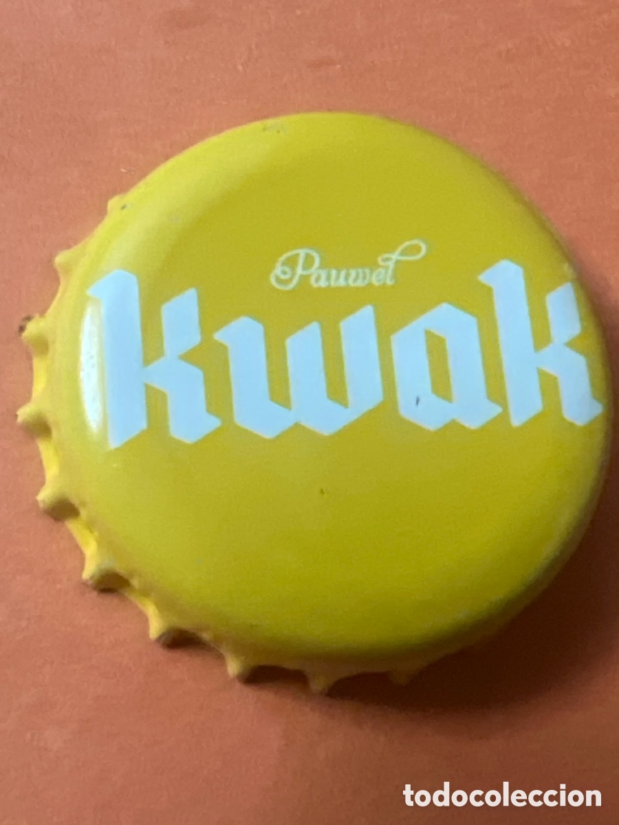 Coleccionismo de cervezas: J110. CHAP&Oacute;N CERVEZA - Pauwel Kwak - B&eacute;lgica
