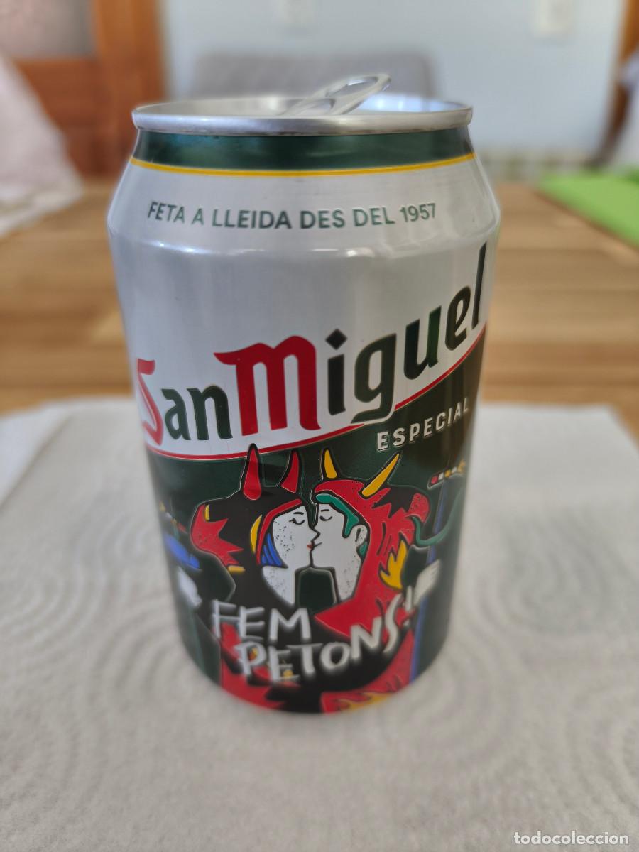 Coleccionismo de cervezas: LATA CERVEZA - SAN MIGUEL ESPECIAL - FEM PETONS