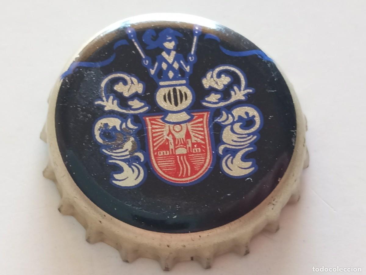 Coleccionismo de cervezas: Chapa tap&oacute;n corona de la cerveza danesa HARBOE ARGANGSBRYG