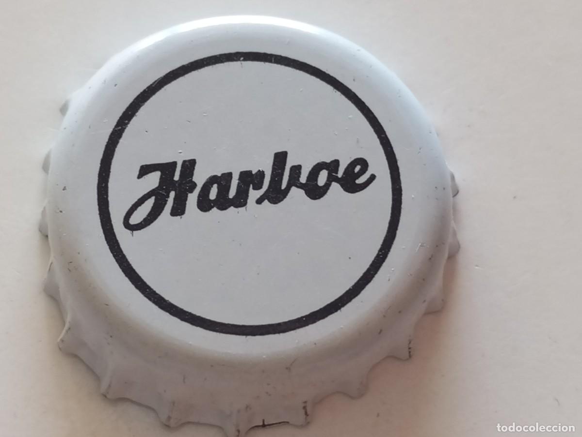 Coleccionismo de cervezas: Chapa tap&oacute;n corona de la cerveza danesa HARBOE