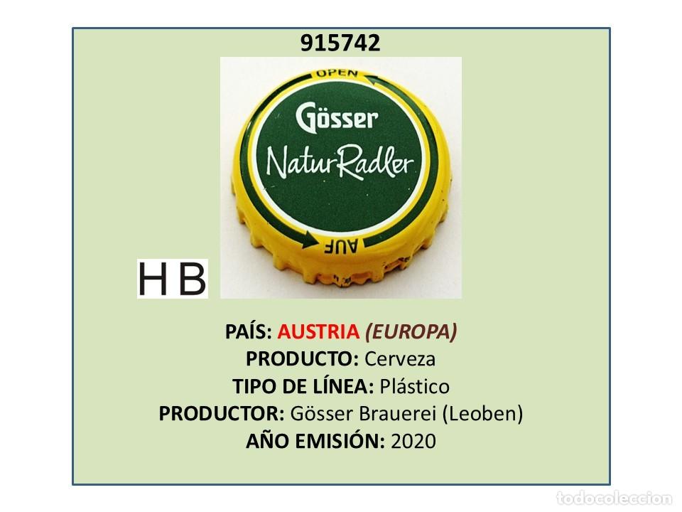 Coleccionismo de cervezas: TAPON CORONA CAPSULA CHAPA CERVEZA G&Ouml;SSER NATUR RADLER (AUSTRIA)