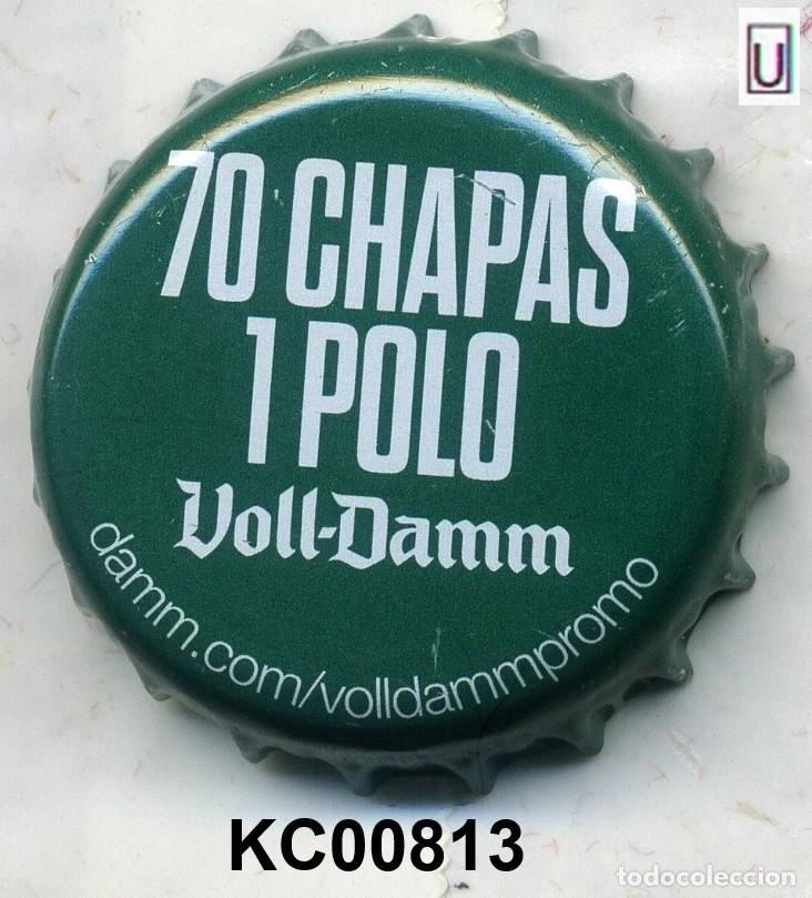 Coleccionismo de cervezas: Chapa cerveza promo #1 VOLL DAMM xapa kronkorken tappi bottle cap capsule