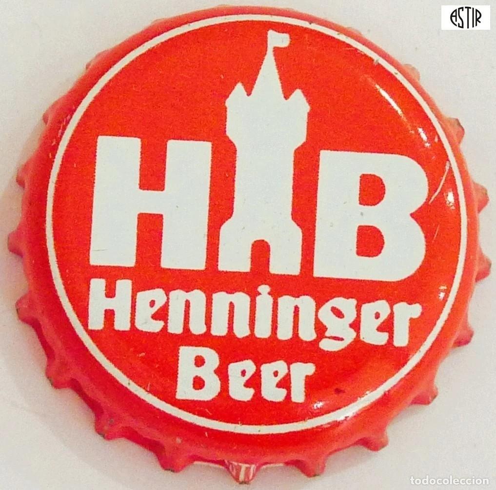 Coleccionismo de cervezas: Chapa cerveza HENNINGER Beer xapa kronkorken bottle cap capsule tappi