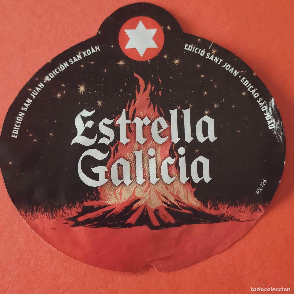 Coleccionismo de cervezas: ETIQUETA ESTRELLA GALICIA SAN JUAN 2026