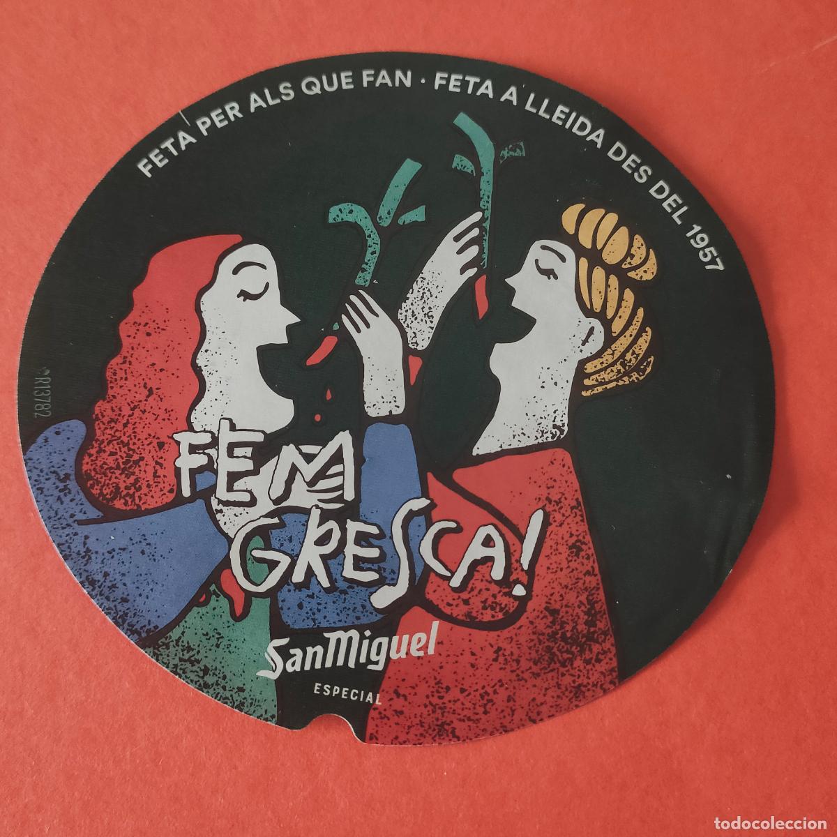 Coleccionismo de cervezas: ETIQUETA SAN MIGUEL - A&Ntilde;O 2026
