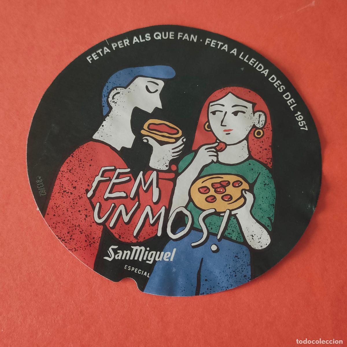 Coleccionismo de cervezas: ETIQUETA SAN MIGUEL - A&Ntilde;O 2026