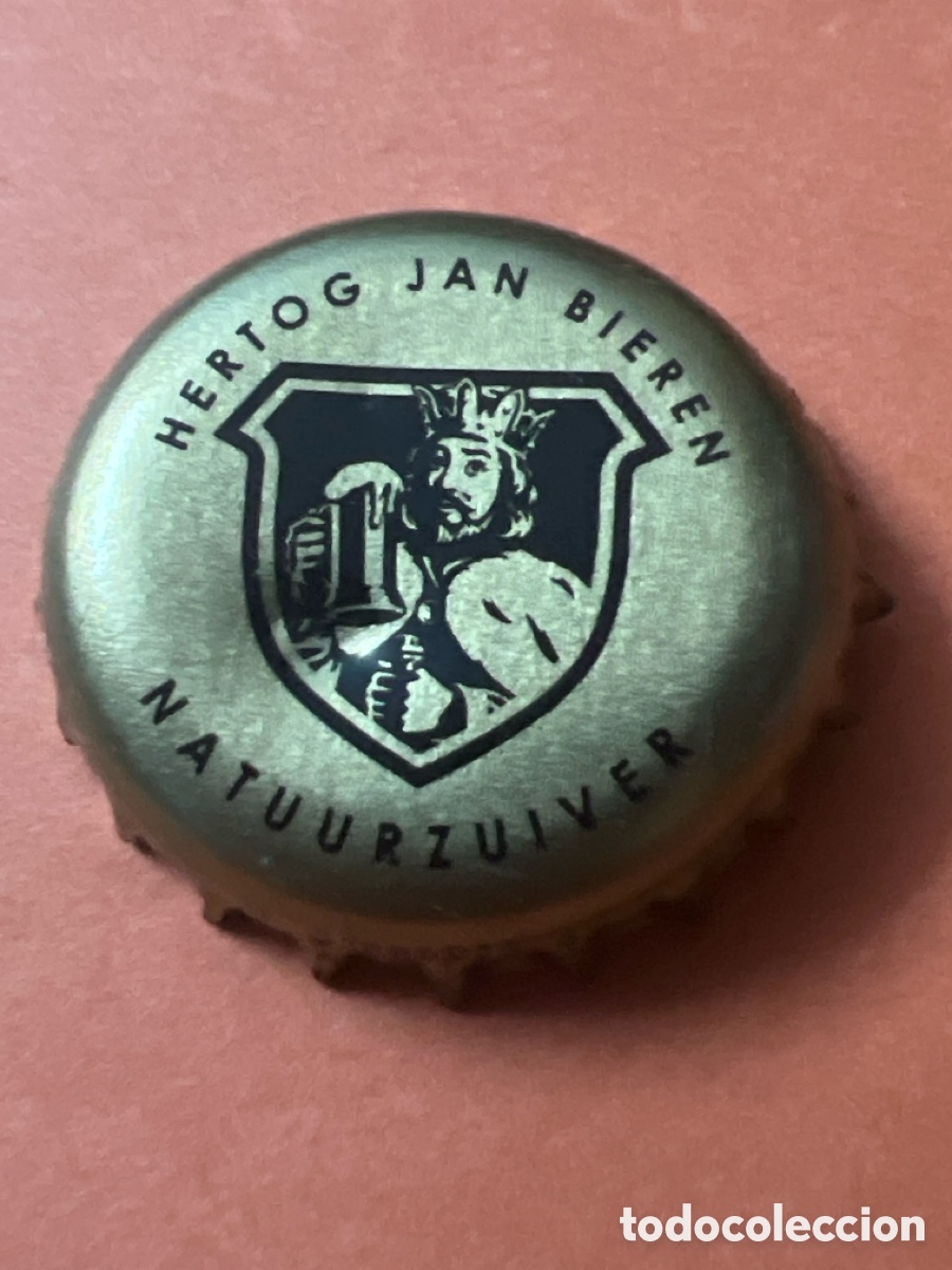 Coleccionismo de cervezas: T4/X101/J3. Chapa tap&oacute;n corona de la cerveza de Pa&iacute;ses Bajos HERTOG JAN BIEREN NATUURZUIVER