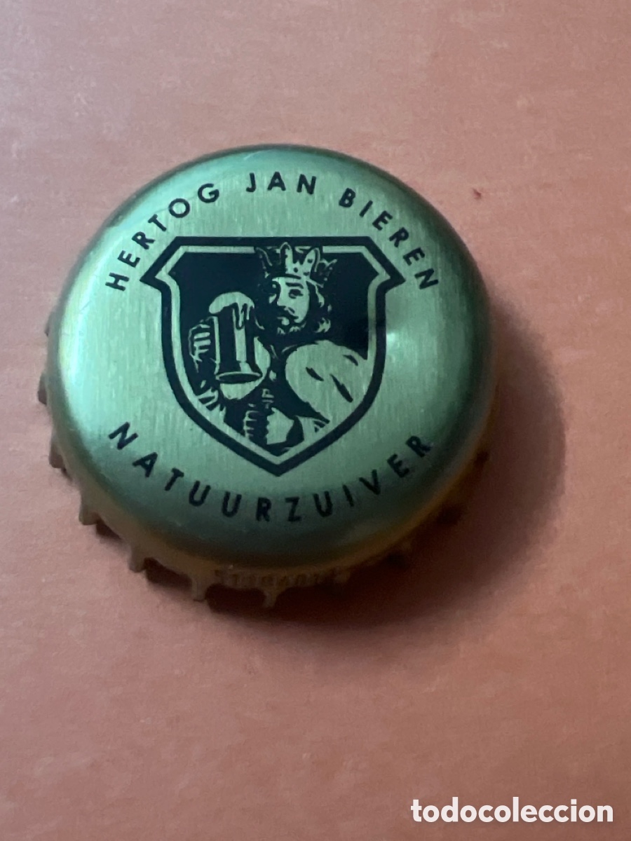 Coleccionismo de cervezas: T4/X101/J6. Chapa tap&oacute;n corona de la cerveza de Pa&iacute;ses Bajos HERTOG JAN BIEREN NATUURZUIVER