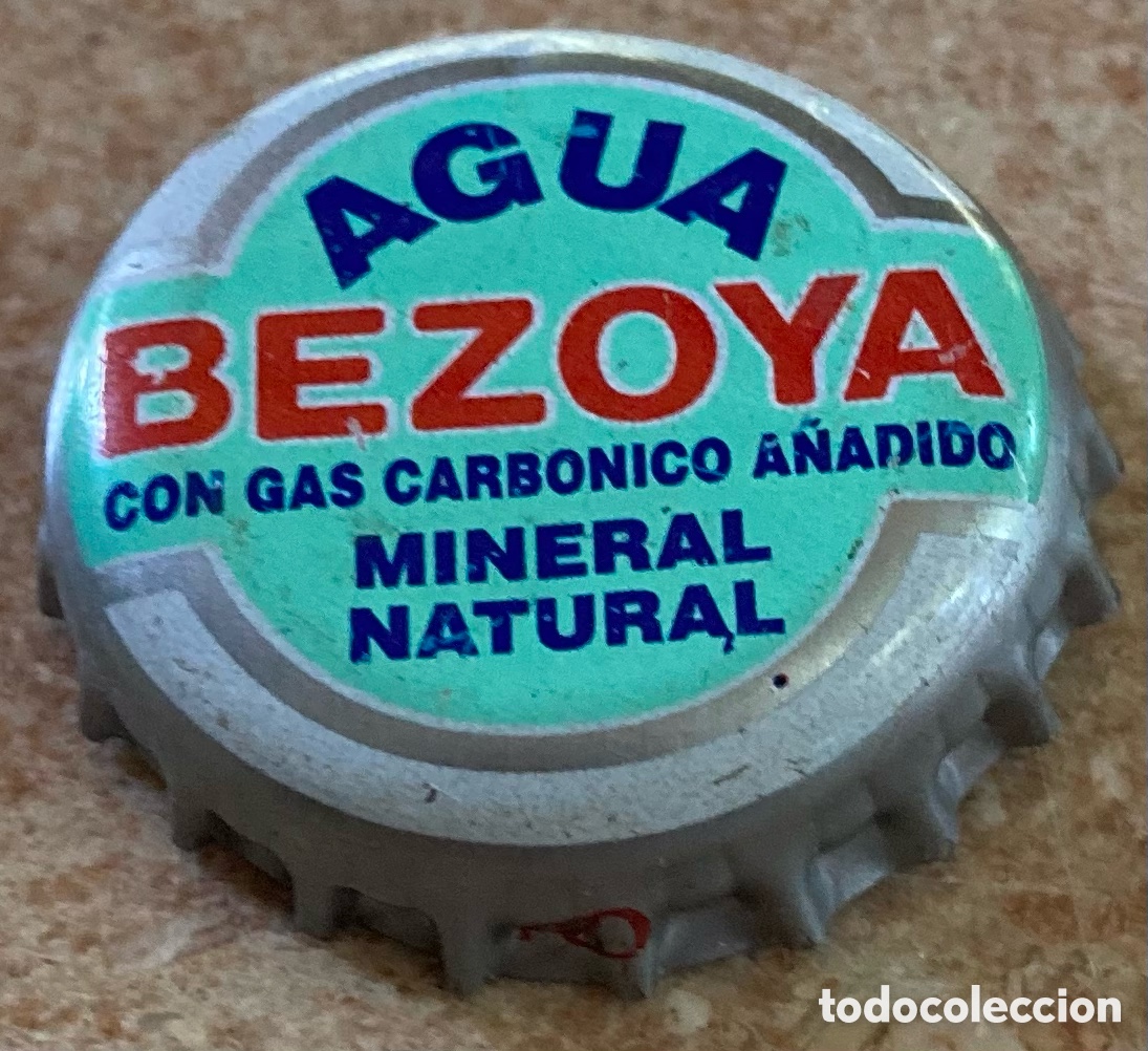 Coleccionismo de cervezas: BOTTLE CAP TAP&Oacute;N CORONA TAPPI ACQUA EAU CAPSULE WATER CHAPA AGUA BEZOYA---LOTE N. 2973--CARMANJO