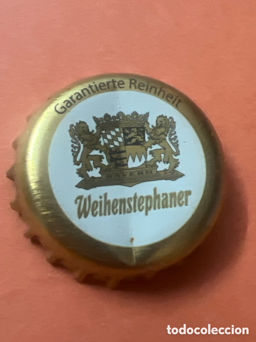 Coleccionismo de cervezas: T4/X101/O1. Chapa Cerveza Weihenstephaner