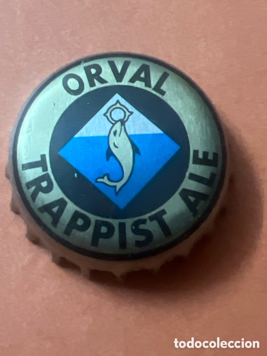Coleccionismo de cervezas: T4/X101/P6. CHAPA DE CERVEZA BELGA ORVAL TRAPPIST ALE --- B&Eacute;LGICA