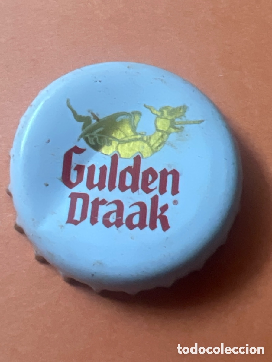 Coleccionismo de cervezas: T4/X101/Q1. CHAPA TAPON CERVEZA DE BELGICA GULDEN DRAAK