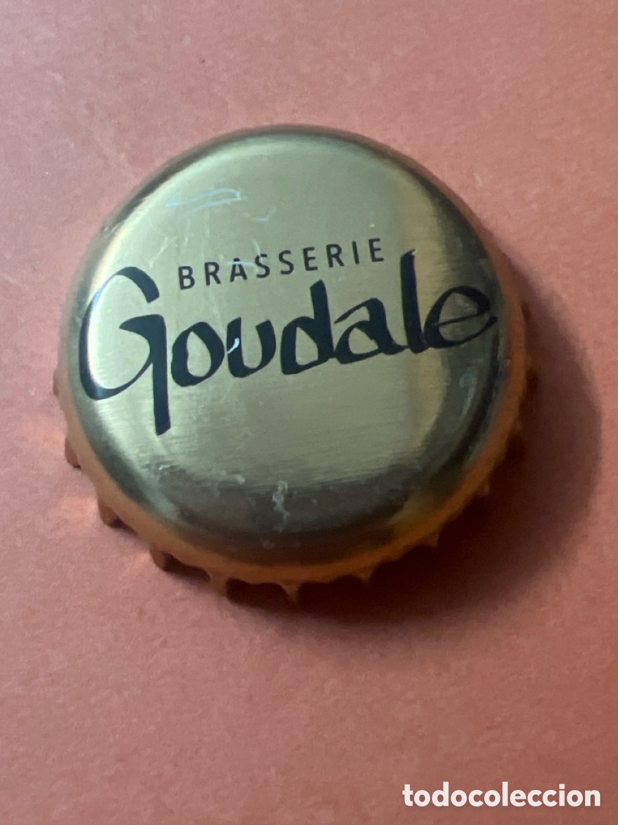 Coleccionismo de cervezas: T4/X102/K4. CHAPA CERVEZA - Brasserie Goudale - FRANCIA