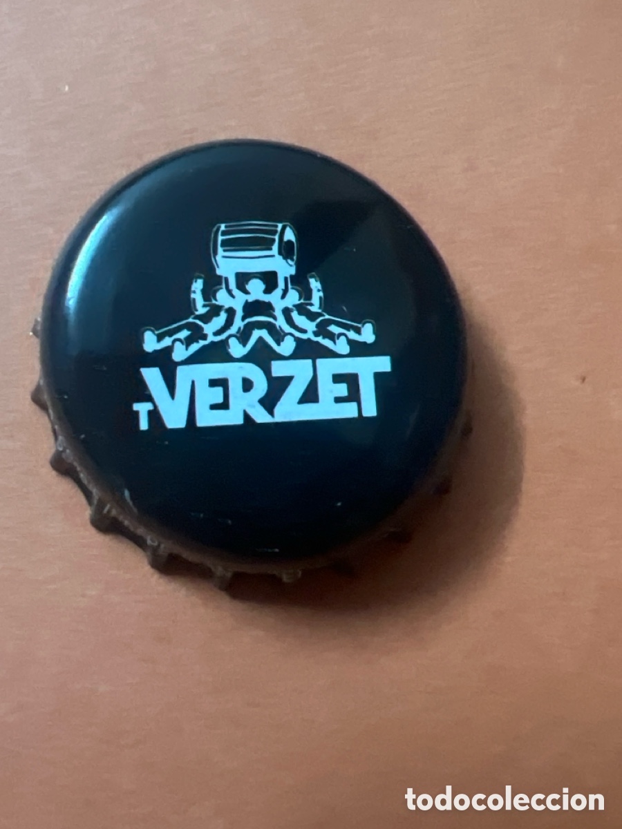 Coleccionismo de cervezas: T4/X102/L1. TAPON CORONA CAPSULA CHAPA CERVEZA VERZET (B&Eacute;LGICA)