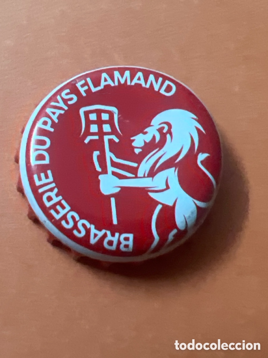 Coleccionismo de cervezas: T4/X102/M3. CHAPA CERVEZA - brasserie du pays flamand - FRANCIA