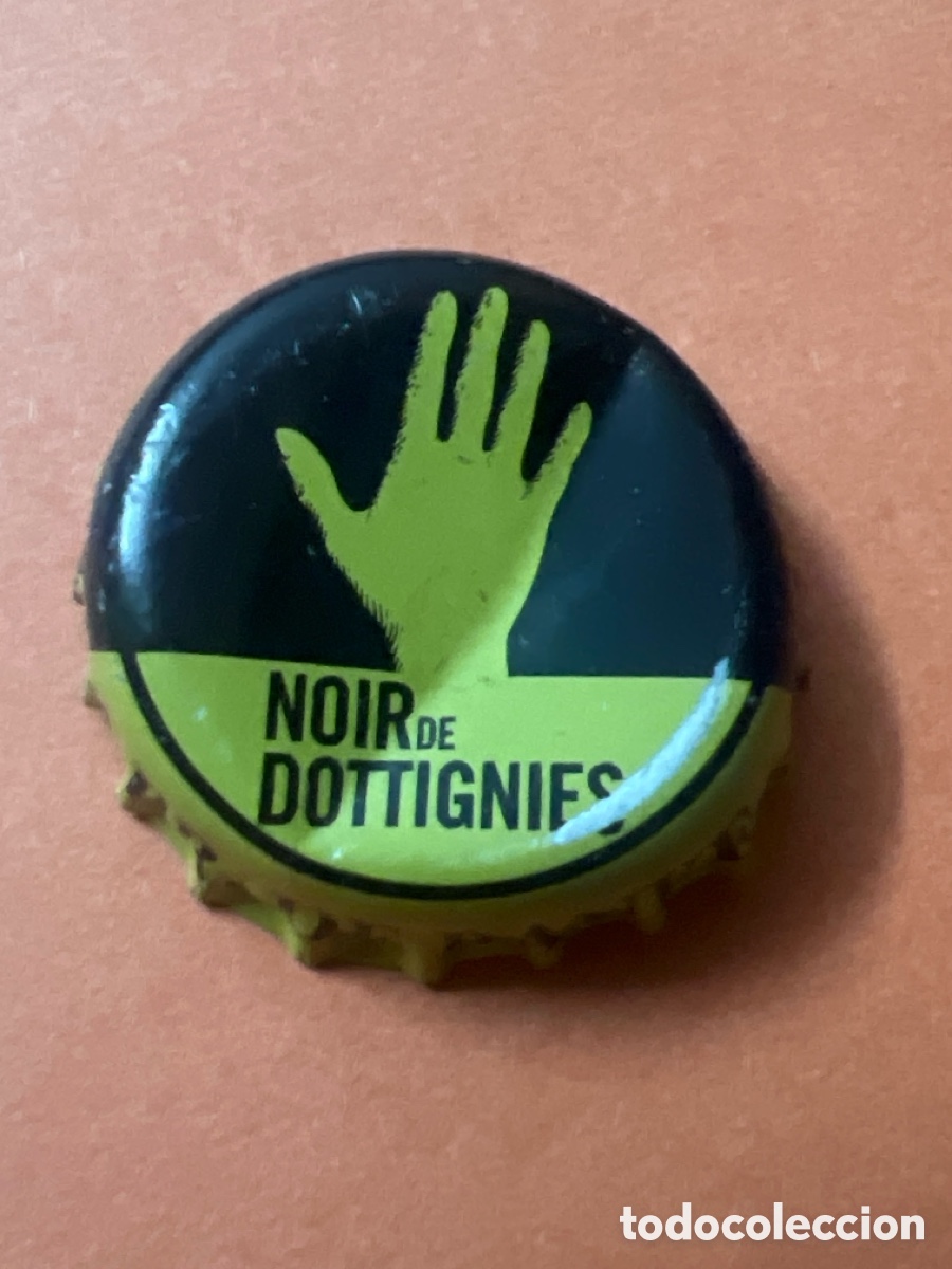 Coleccionismo de cervezas: T4/X102/N4. CHAPA CERVEZA - Noir de Dottignies - B&Eacute;LGICA