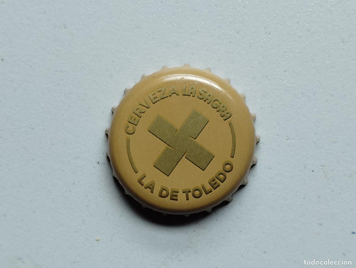 Coleccionismo de cervezas: TAPON CORONA CERVEZA ESPA&Ntilde;A ARTESANA LA SAGRA. USADA