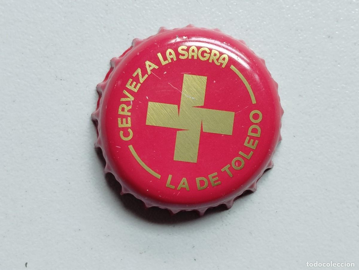 Coleccionismo de cervezas: TAPON CORONA CERVEZA ESPA&Ntilde;A ARTESANA LA SAGRA. USADA