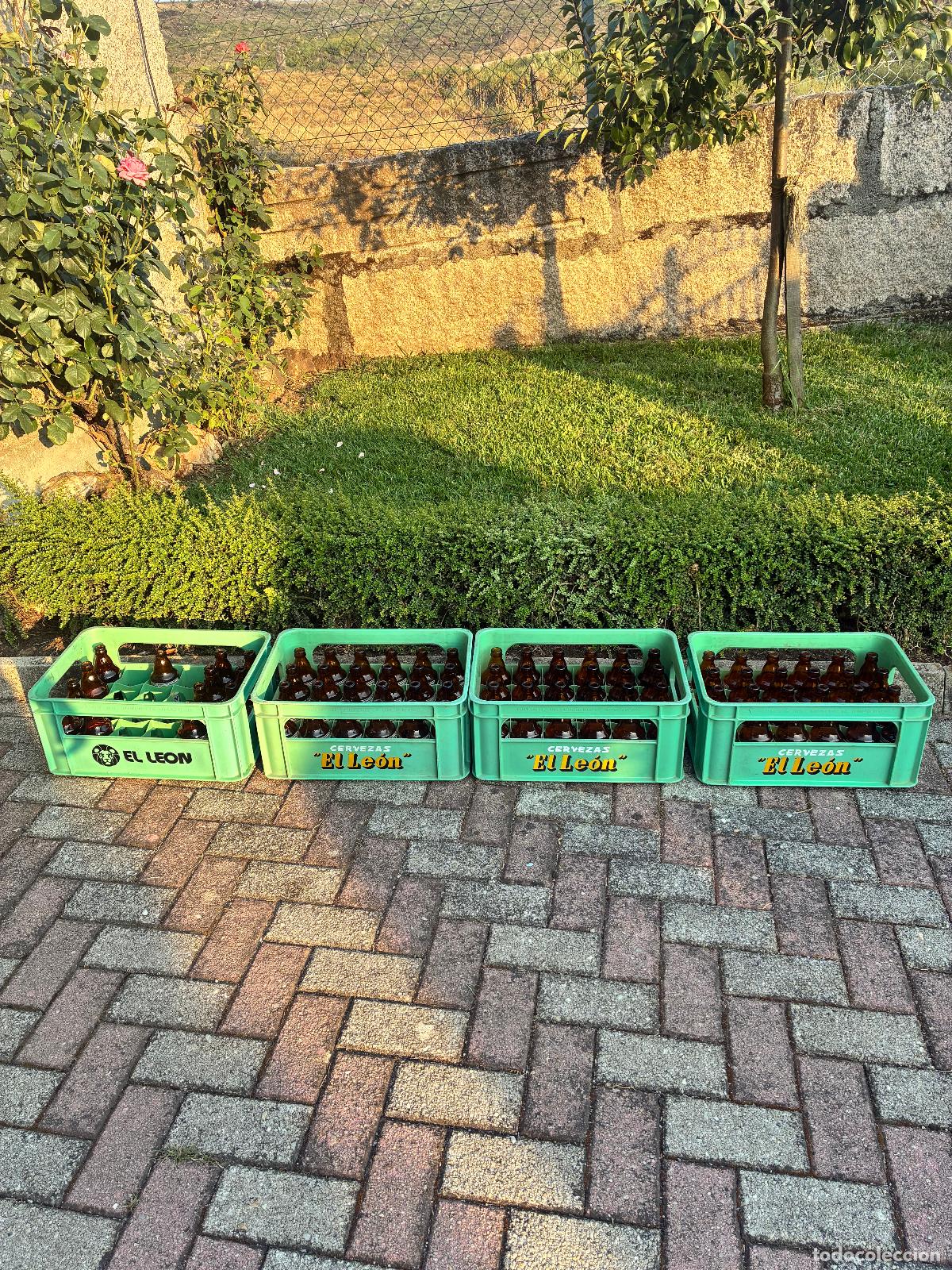 Coleccionismo de cervezas: El leon cerveza botellines - Foto 1