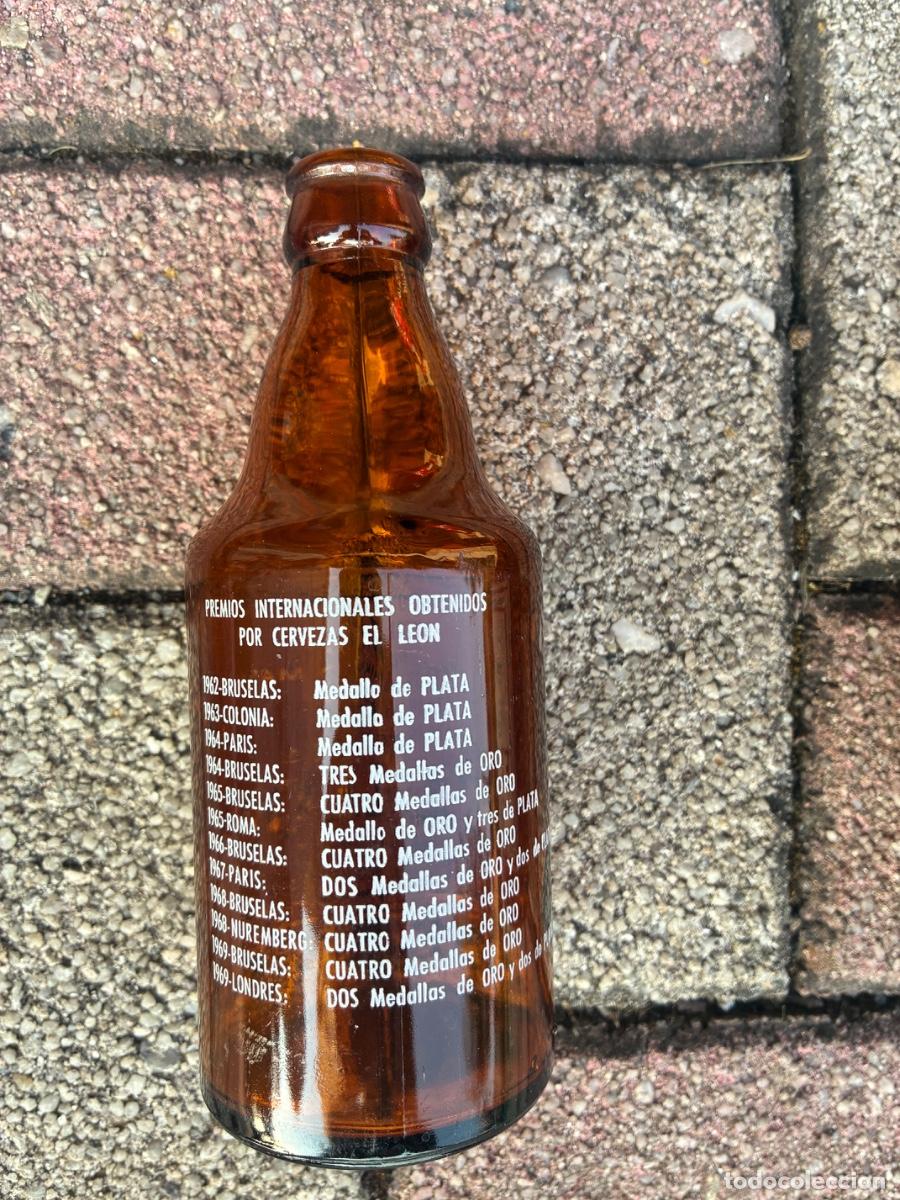 Coleccionismo de cervezas: El leon cerveza botellines - Foto 3