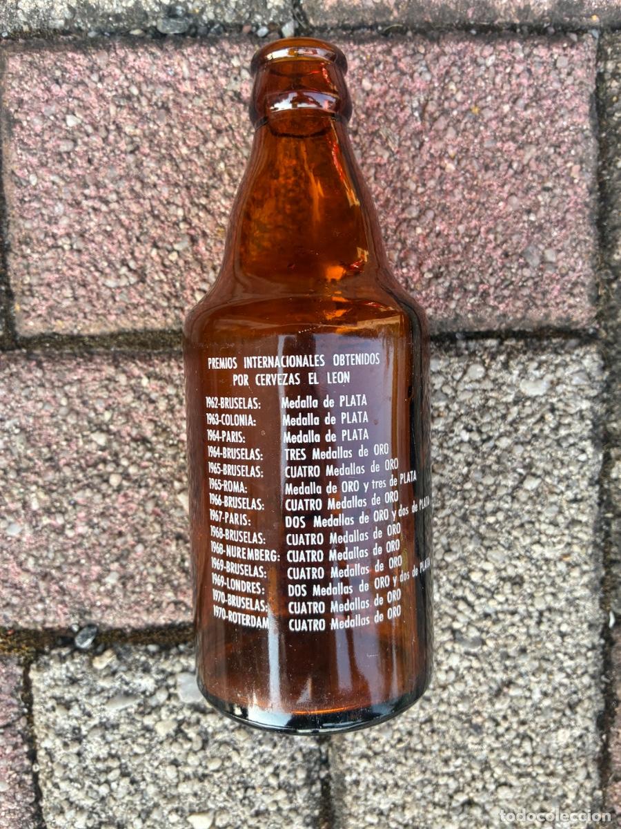 Coleccionismo de cervezas: El leon cerveza botellines - Foto 5