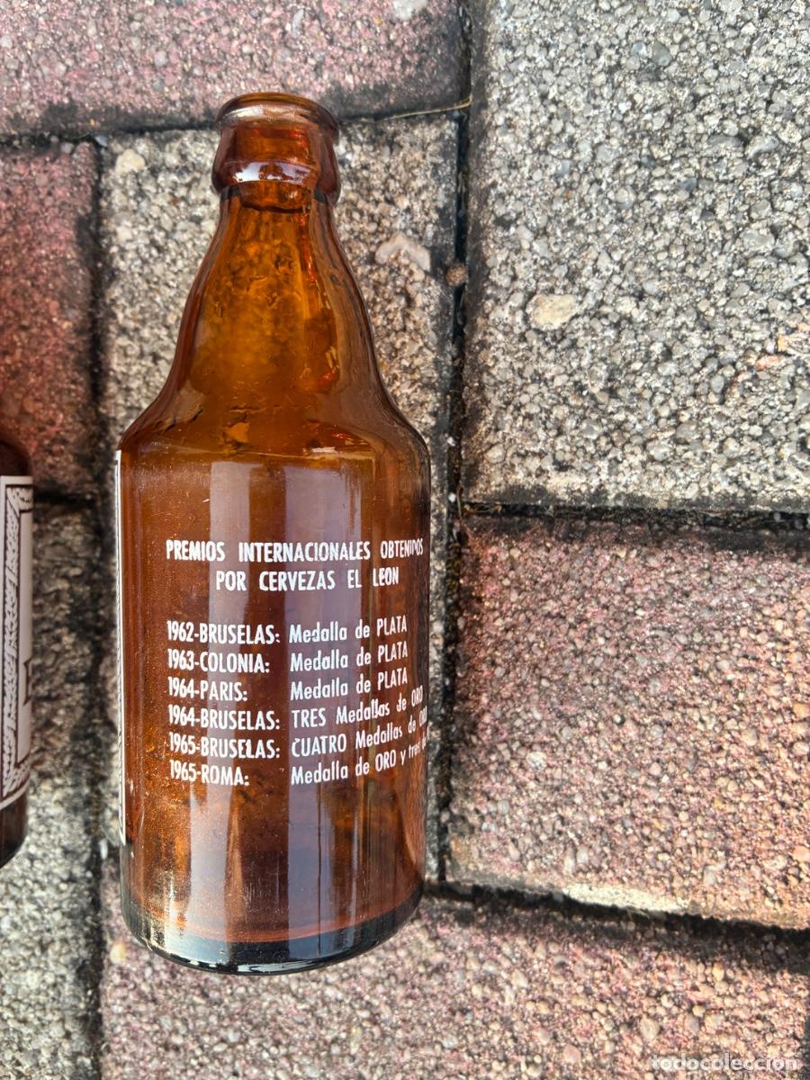 Coleccionismo de cervezas: El leon cerveza botellines - Foto 9