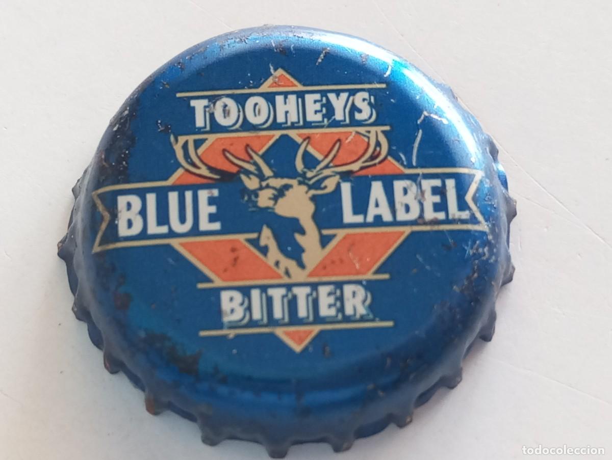 Coleccionismo de cervezas: Chapa tap&oacute;n corona de la cerveza australiana TOOHEYS BLUE LABEL BITTER