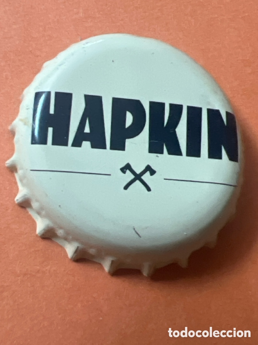 Coleccionismo de cervezas: T4/X106/Q6. CHAPA CERVEZA- Hapkin - B&eacute;lgica
