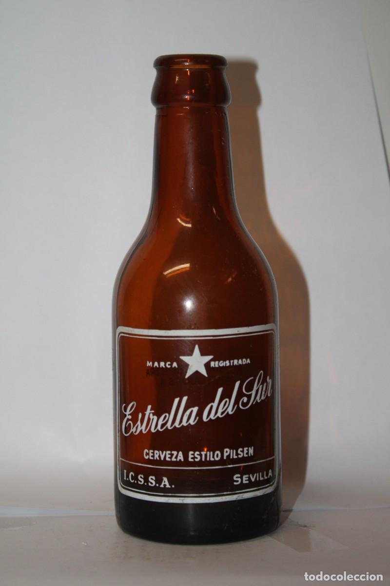 Coleccionismo de cervezas: BOTELLA CERVEZA ESTRELLA DEL SUR, 20 CL.