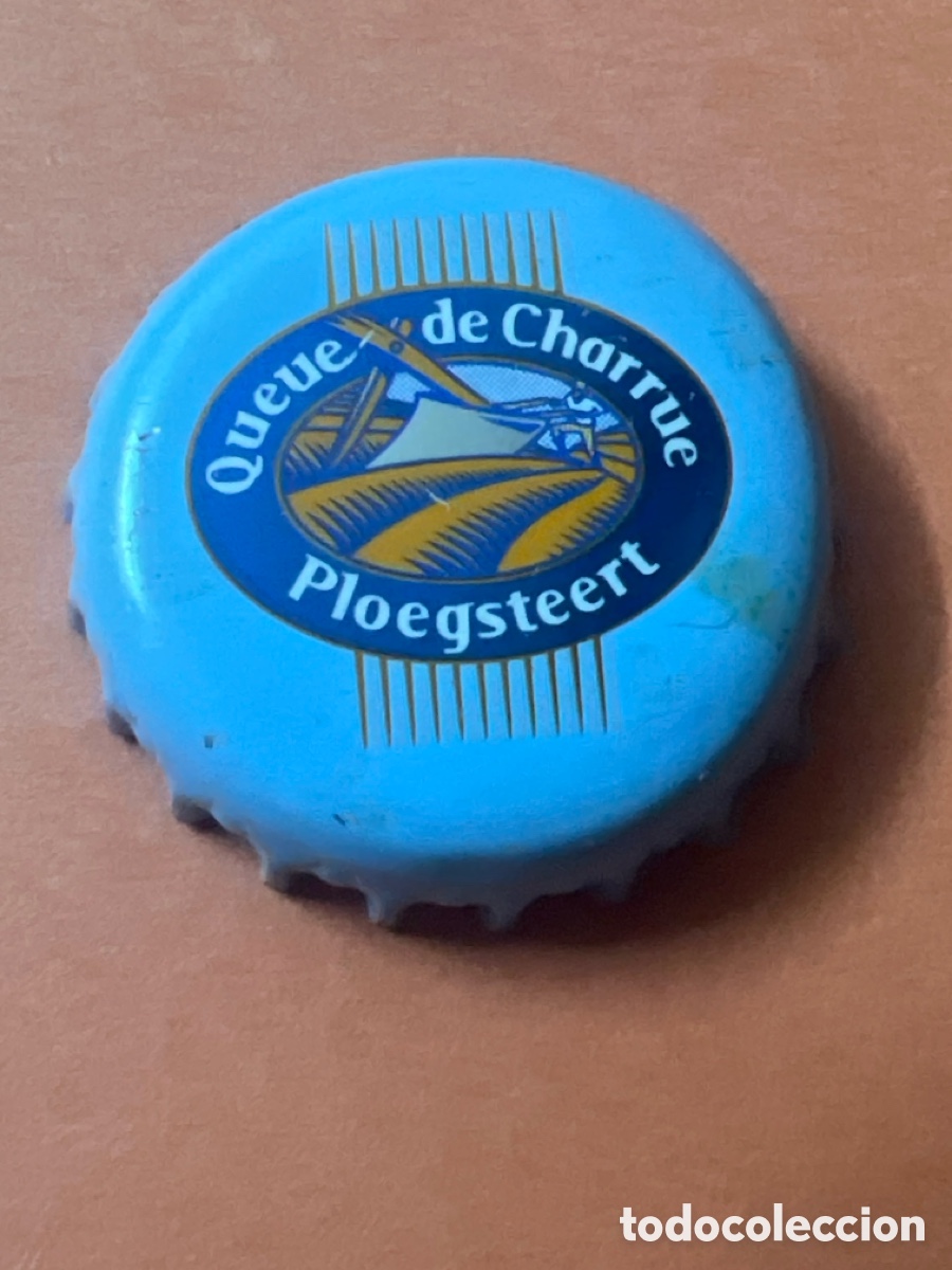 Coleccionismo de cervezas: T4/X103/L5. CHAPA CERVEZA - B&Eacute;LGICA- Queue de Charrue Ploegsteert