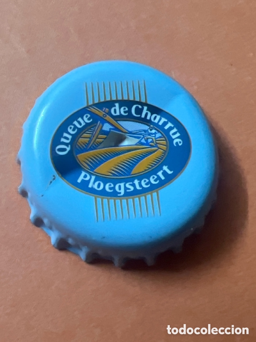 Coleccionismo de cervezas: T4/X103/L6. CHAPA CERVEZA - B&Eacute;LGICA- Queue de Charrue Ploegsteert
