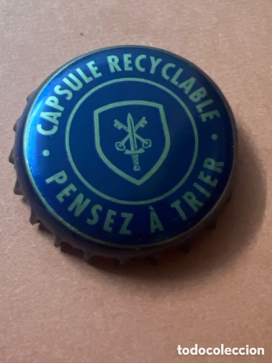 Coleccionismo de cervezas: T4/X103/M4. CHAPA CERVEZA - Capsule Recyclable Pensez &agrave; Trier