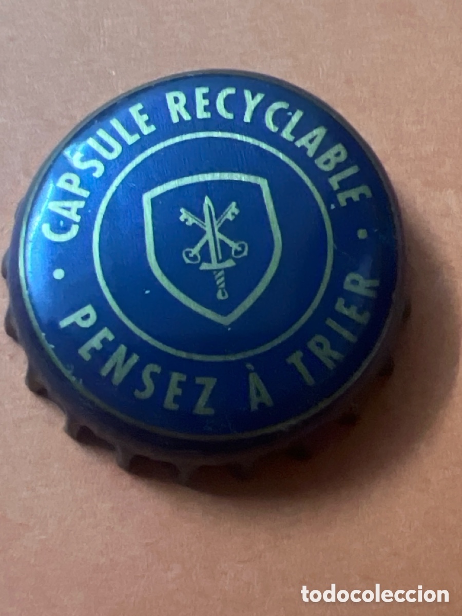 Coleccionismo de cervezas: T4/X103/M5. CHAPA CERVEZA - Capsule Recyclable Pensez &agrave; Trier