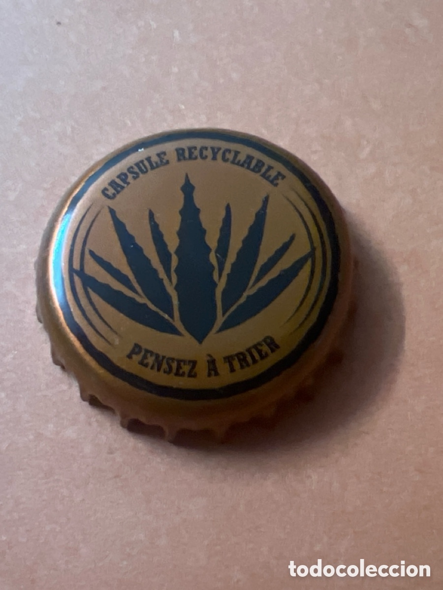 Coleccionismo de cervezas: T4/X103/N4. CHAPA CERVEZA - Capsule Recyclable Pensez &agrave; Trier - Francia