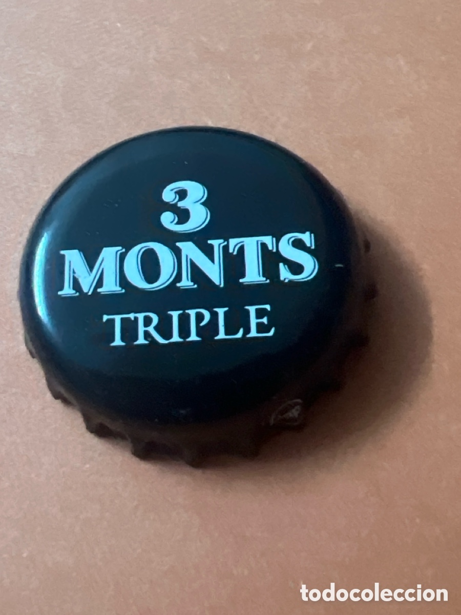 Coleccionismo de cervezas: T4/X103/O1. CHAPA CERVEZA - 3 Monts Triple - Francia