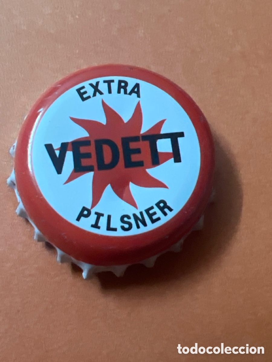 Coleccionismo de cervezas: T4/X103/O2. TAPON CORONA CHAPA BEER BOTTLE CAP KRONKORKEN CAPSULE TAPPI VEDETT - BELGICA