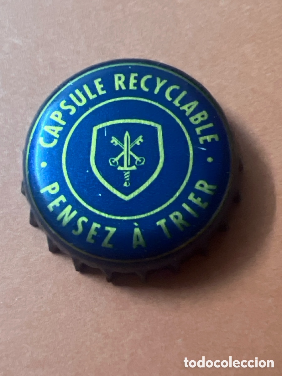 Coleccionismo de cervezas: T4/X103/O5. CHAPA CERVEZA - Capsule Recyclable Pensez &agrave; Trier