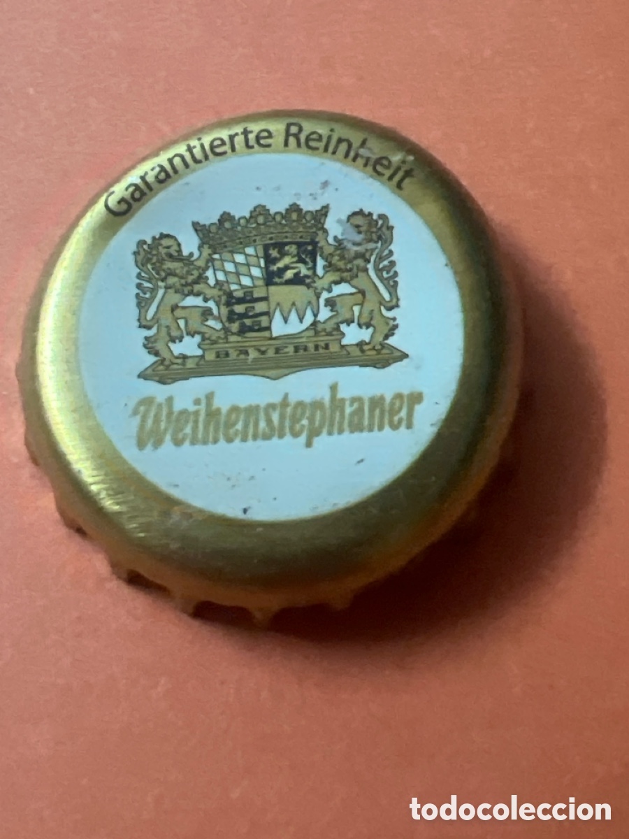Coleccionismo de cervezas: T4/X103/P5. Chapa Cerveza Weihenstephaner