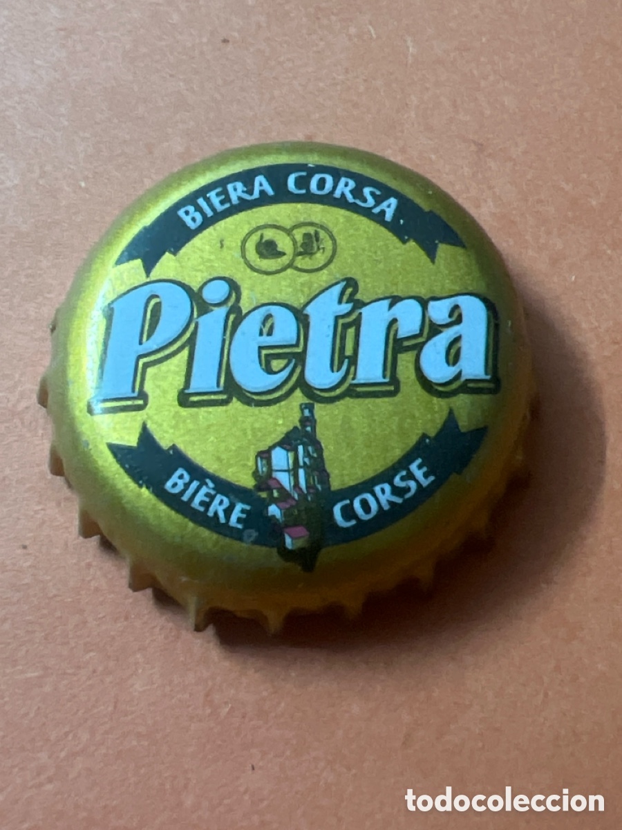 Coleccionismo de cervezas: T4/X103/Q3. TAPPI BIRRA BEER CAPSULE BIERE CHAPA CERVEZA PIETRA.C&Oacute;RCEGA