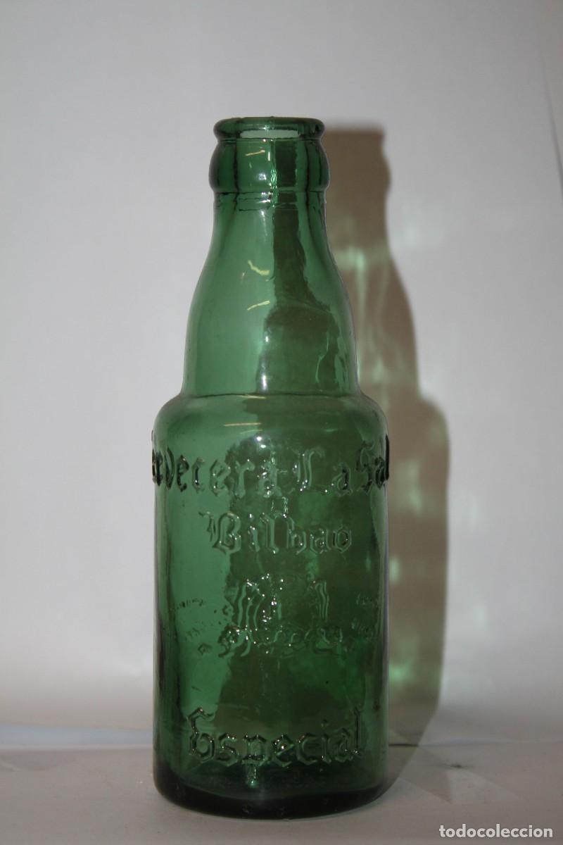 Coleccionismo de cervezas: BOTELLA CERVEZA LA SALVE, 20 CL