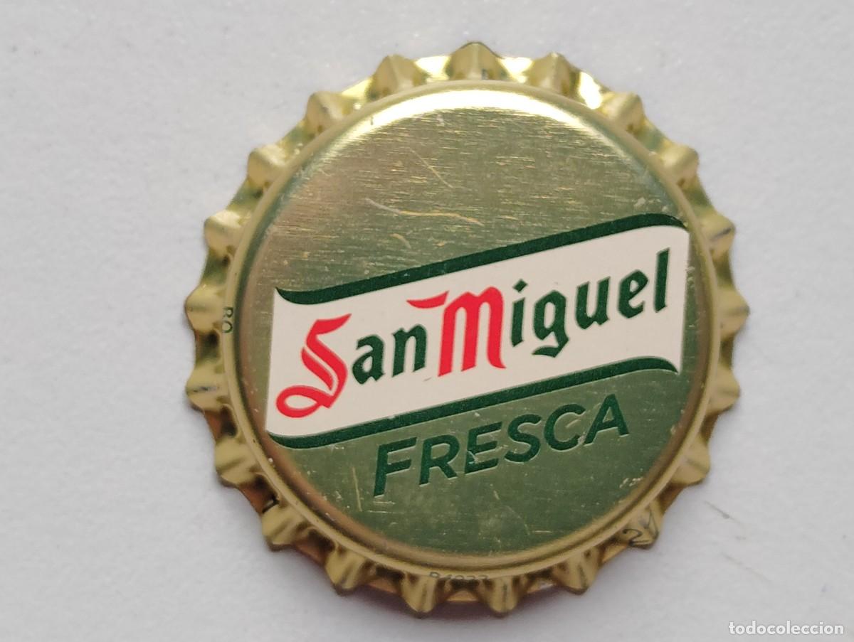 Coleccionismo de cervezas: TAPON CORONA CERVEZA ESPA&Ntilde;A SAN MIGUEL FRESCA (U) R4022. NUEVA