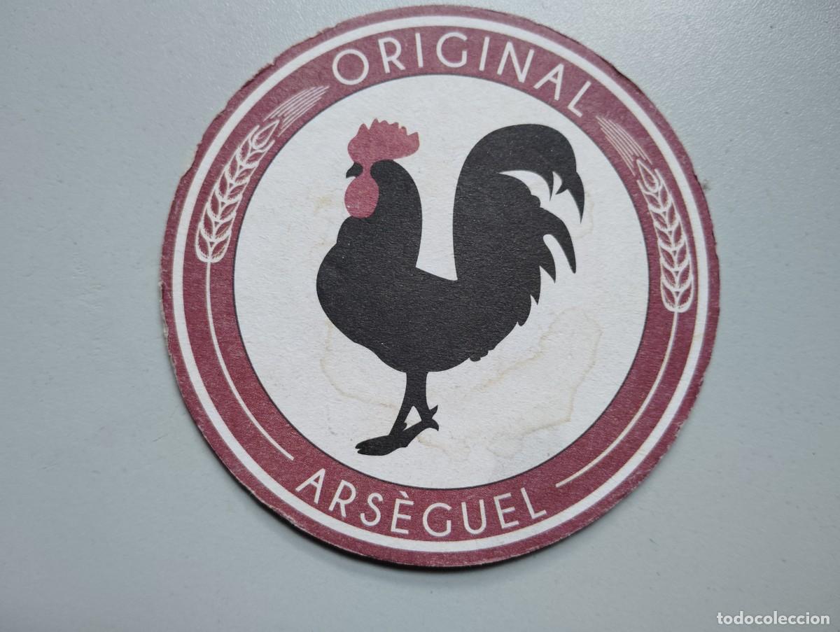 Coleccionismo de cervezas: POSAVASOS CERVEZA ESPA&Ntilde;AARTESANA EL GALL NEGRE. USADO