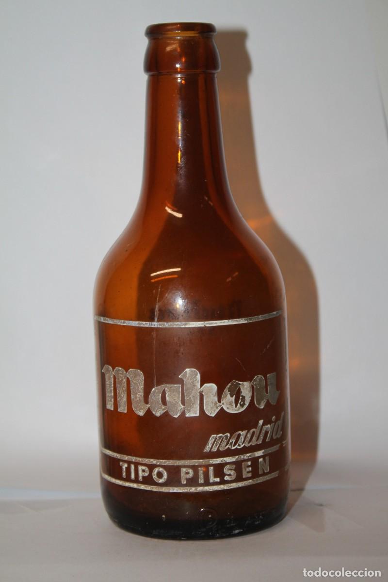 Coleccionismo de cervezas: BOTELLA CERVEZA MAHOU 33 CL.