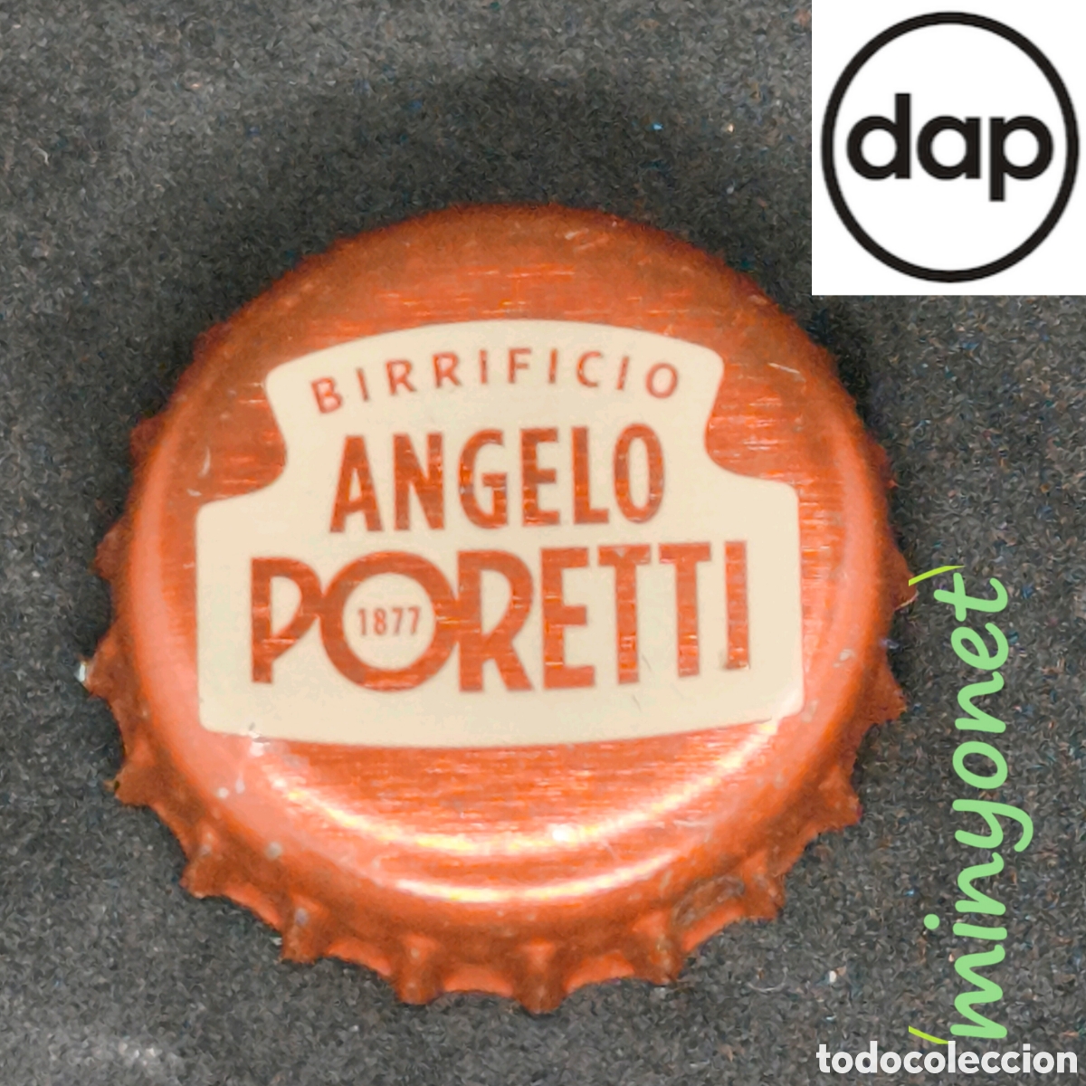 Coleccionismo de cervezas: Chapa o Tapon corona Cerveza Angelo Poretti [R]