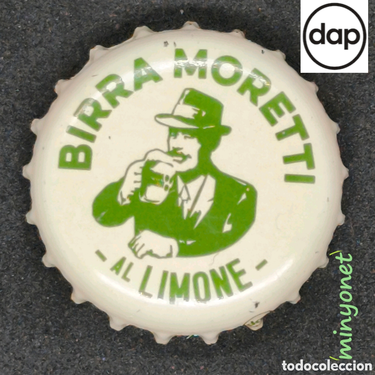 Coleccionismo de cervezas: Chapa o Tapon corona Cerveza Birra Moretti al Limone [R]